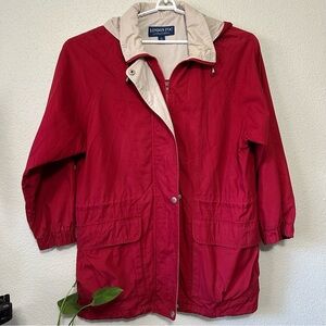 London Fog Women's Red Andork Field Jacket